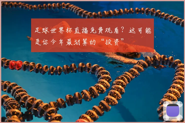 足球世界杯直播免费观看?这可能是你今年最划算的“投资”
